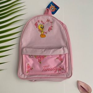 Warner Bros Tweety backpack.